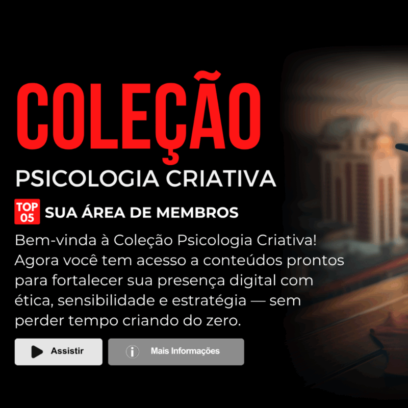 Coleção  Psicologia Criativa